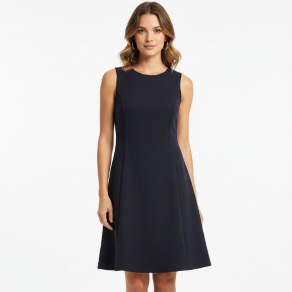 Banana Republic Dot Knit Sheath Dress - Picture 1 of 5